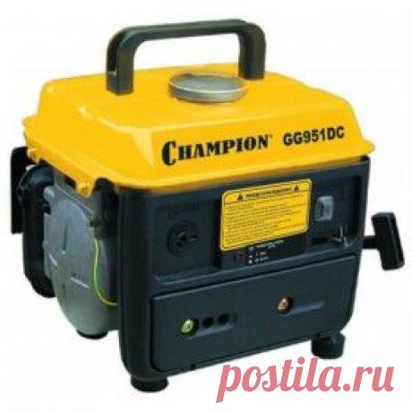 Купить Генератор champion GG951DC / 720 Вт 2 л.с. / Интернет-магазин &quot;Vseinet.ru&quot;
Легкий 2-тактный генератор,оснащен синхронным альтернатором, розеткой 220В и 12В. Номинальная мощность 0,65 кВт. Максимальная мощность 0,72 кВт. Мощность двигателя 1,5/2 кВт/л.с. Вес 16 кг.