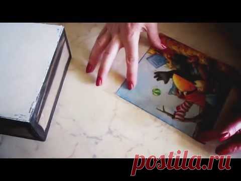 Быстрое наклеивание салфетки