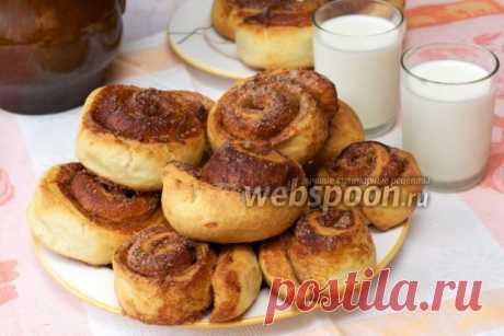 Булочки с корицей и сахаром