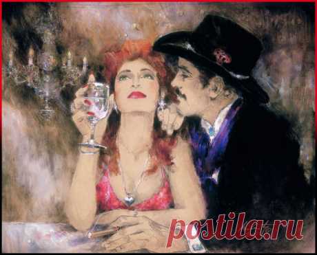 Не нужно спорить с женщиной ретиво! Художник О Рэй Маккарти (Ray MCCARTY)