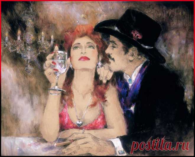 Не нужно спорить с женщиной ретиво! Художник О Рэй Маккарти (Ray MCCARTY)