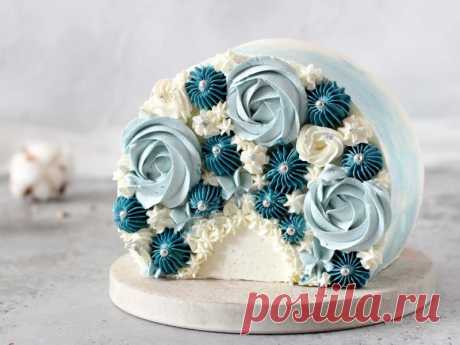 Торт на боку 🎂 Cake Top Forward - Шоколадно-фисташковый торт Кондитерский мир постоянно развивается и преподнес нам новый тренд — Торт на боку (Cake Top Forward). Техника сейчас набирает обороты. Если дословно перевести значит торт стоит верхом (верхней частью) вперед. 🎂 На первый взгляд кажется все просто и довольно банально, но существенным нюансом является то, что большинство начинок к нему не подойдет. 👆