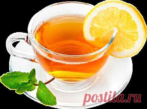 Чай с лимоном