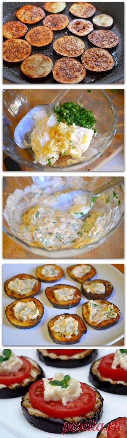 Как приготовить закуска из баклажан и помидор - рецепт, ингридиенты и фотографии