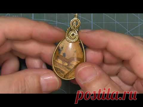 Handmade wire jewelry Valeriy Vorobev Free wire wrapped jewelry step by step tutorials for beginners