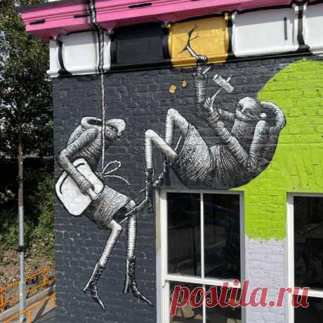 Монохромные персонажи комиксов Phlegm