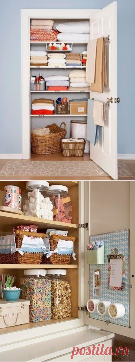 Стильный порядок в шкафах - Дизайн интерьеров | Идеи вашего дома | Lodgers