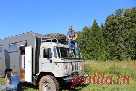 Автодом на базе ГАЗ-66 "шишига" с дизельным мотором 4.5 л (50 фото)