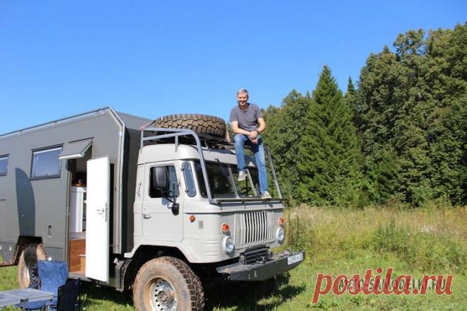 Автодом на базе ГАЗ-66 