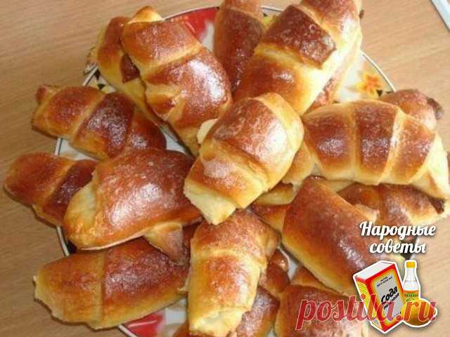 Очень простой рецепт рогаликов.