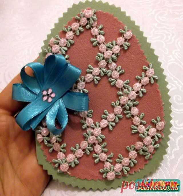 Открытка к Пасхе своими руками. Мастер класс