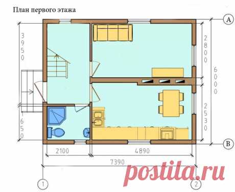Как одним камином отопить двухэтажный дом