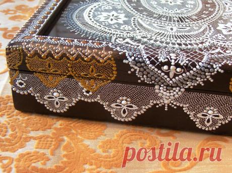 Шкатулка &quot;Кружево&quot;