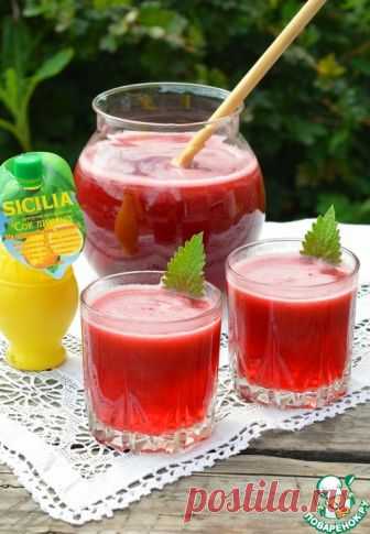 Морс из крыжовника экспресс-способом – кулинарный рецепт