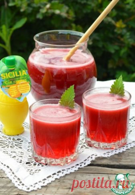 Морс из крыжовника экспресс-способом – кулинарный рецепт