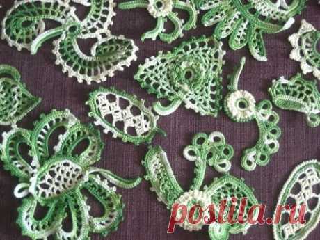 Крючок - Мотивы Ирландского Кружева - 2018 / Hook - Irish Lace Motifs / Irische Spitze Motive