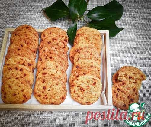 Сырное печенье с чоризо – кулинарный рецепт