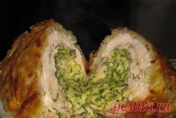Очаровательные куриные рулетики в картофельной соломке