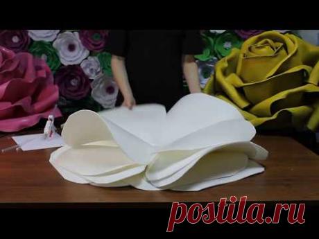 Цветы из изолона. Ростовой цветок из изолона. Большие цветы из изолона. Роза из изолона Foam flowers
