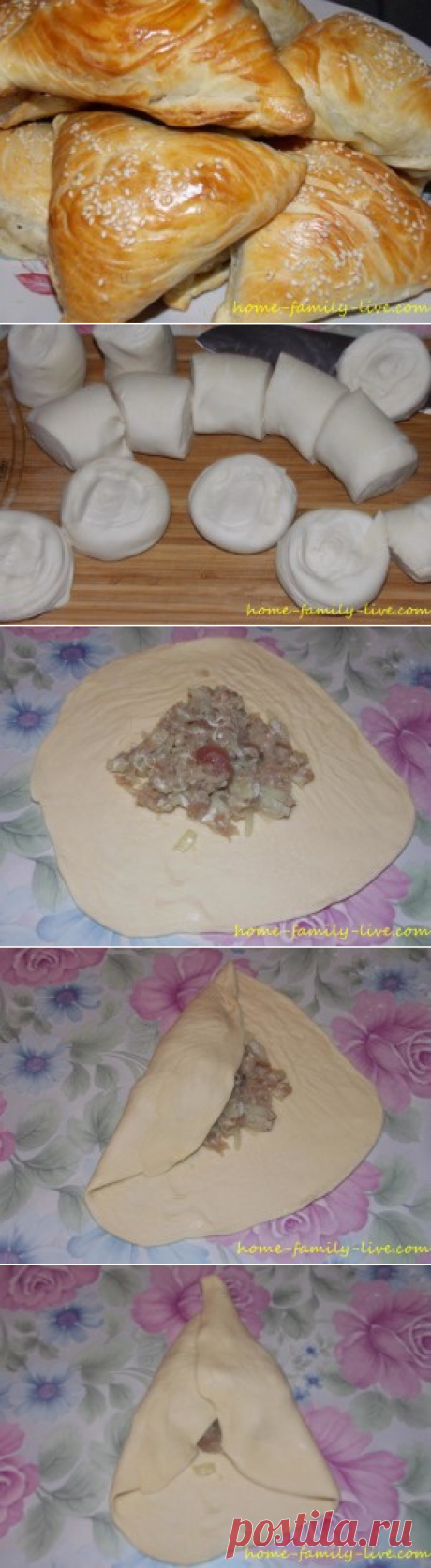 Самса с мясом - Кулинарные рецептыКулинарные рецепты