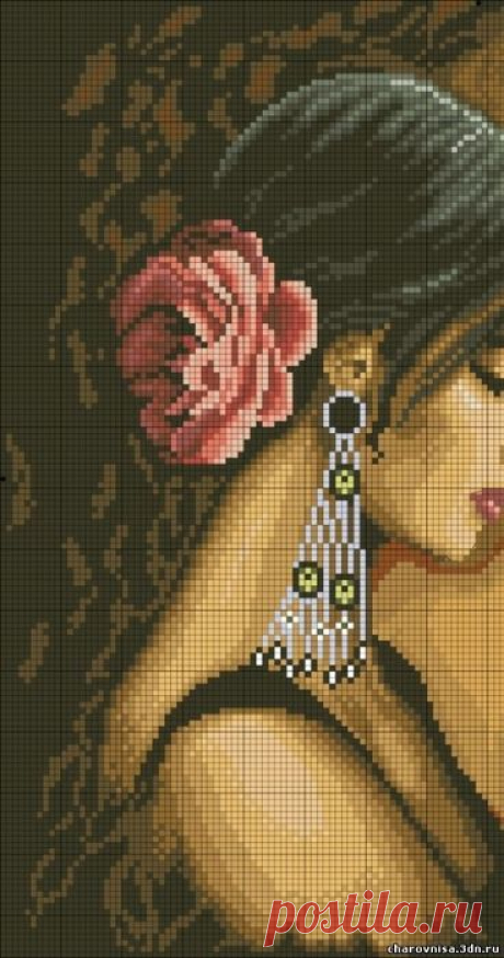 Дама с зонтиком