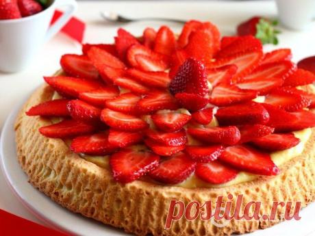 Клубничный пирог: рецепт нежного клубничного вдохновения - tochka.net