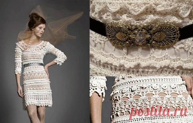 Вязаное платье ВАНЕССЫ МОНТОРО "ОЛИВИЯ"