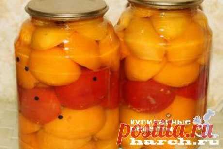 ПОМИДОРЫ, МАРИНОВАННЫЕ С МАСЛОМ