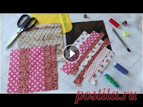 Хитрый способ  без обработки края. Нет косой бейки. DIY. Лоскутные прихватки &quot;Яблочки&quot;. Пэчворк. Мои соц сети, подписывайтесь, чтобы всегда оставаться на связи. в контакте одноклассники Мой канал на Яндекс Дзен (рукоделие) Второй канал на Яндекс Д...