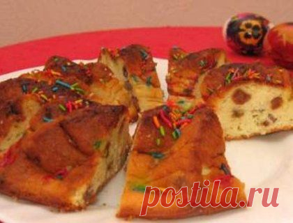 Ароматные пасхальные кексы / Простые рецепты