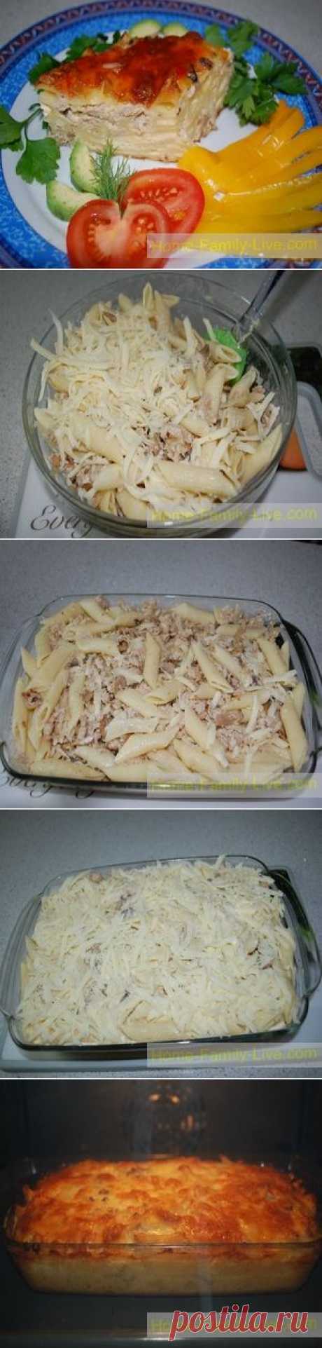 Запеканка из макарон
