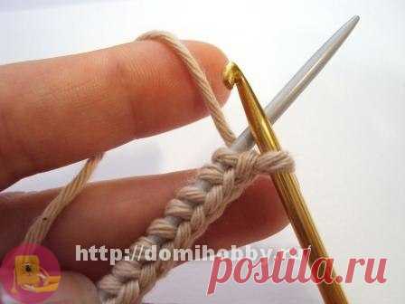 Способ красивого набора петель косичкой — Сделай сам, идеи для творчества - DIY Ideas