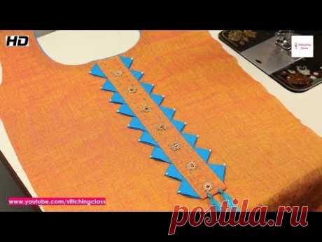 Latest Neck Design Cutting And Stitching, Stylish Neck Design #stitchingclass