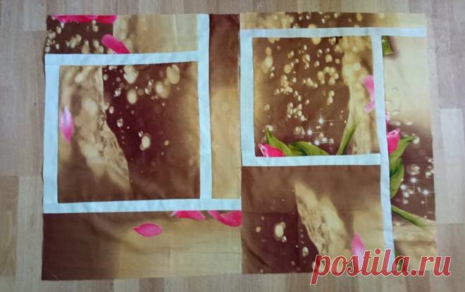 Чехол - мешок для одеяла, из того что выбросить хотела | Лоскуток к лоскутку | Яндекс Дзен