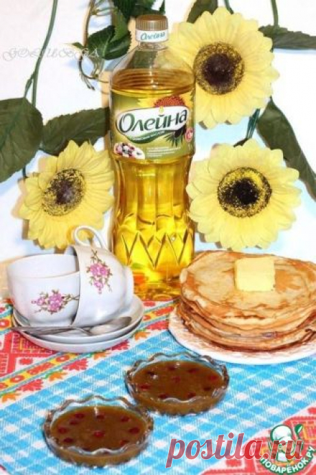 Соус из меда и карри для блинов – кулинарный рецепт