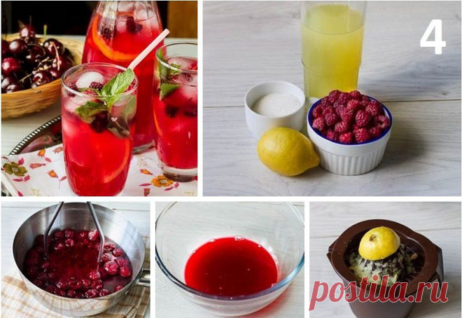 5 рецептов ЛИМОНАДА для жарких дней!