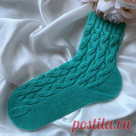 Красивые и теплые носки спицами | Мила Кудрявцева Все о вязании и рукоделии | Дзен