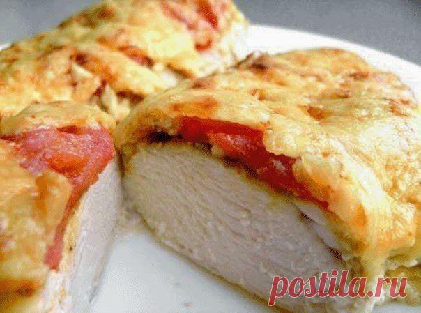 Лучшие кулинарные рецепты: Просто восхитительная курица в сливках и сыре