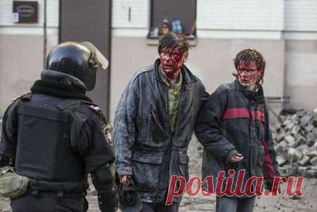 Киев в огне и крови. ФОТОрепортаж. .