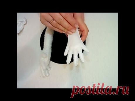 ***Красивые кукольные ручки*** МК 4 часть.Для начинающих рукодельниц