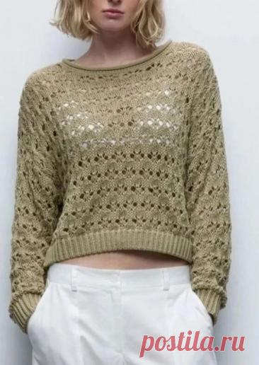 Два узора для джемперов в копилку
