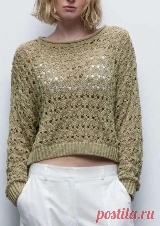 Два узора для джемперов в копилку