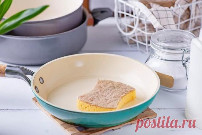 Как отмыть сковородку снаружи и внутри: 6 советов и лайфхаков для разных сковород — Мастер-классы на BurdaStyle.ru