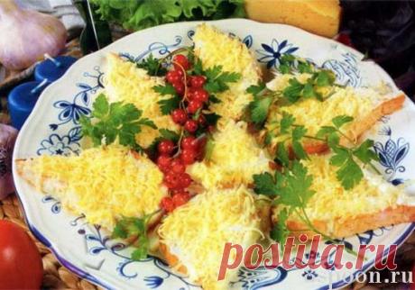 Праздничные бутерброды: вкусные рецепты с фото