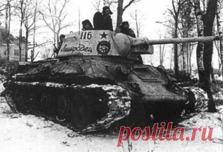 Подвиг капитана Половчени или рассказ о том, что может натворить один наш танк!