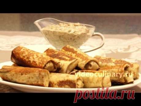 Блинчики с картошкой - Рецепт Бабушки Эммы