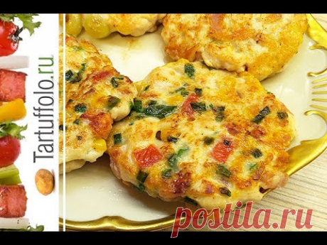 ОЧЕНЬ ВКУСНЫЕ и НЕЖНЫЕ рубленые котлеты из куриной грудки с начинками!