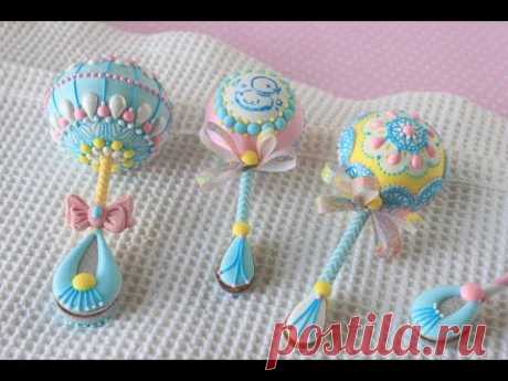 How to Make 3-D Baby Rattle Cookies (with a Surprise Gender Reveal!)