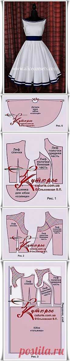 Шьем платье. | Dress Patterns