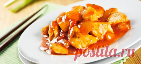 Курица в кисло-сладком соусе - вкусные рецепты для любителей необычных сочетаний.